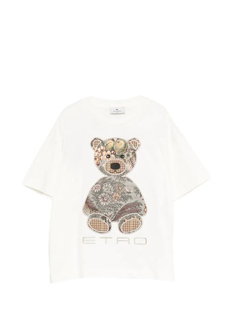 T-shirt con applicazione ETRO KIDS | GZ8P31 Z3672102